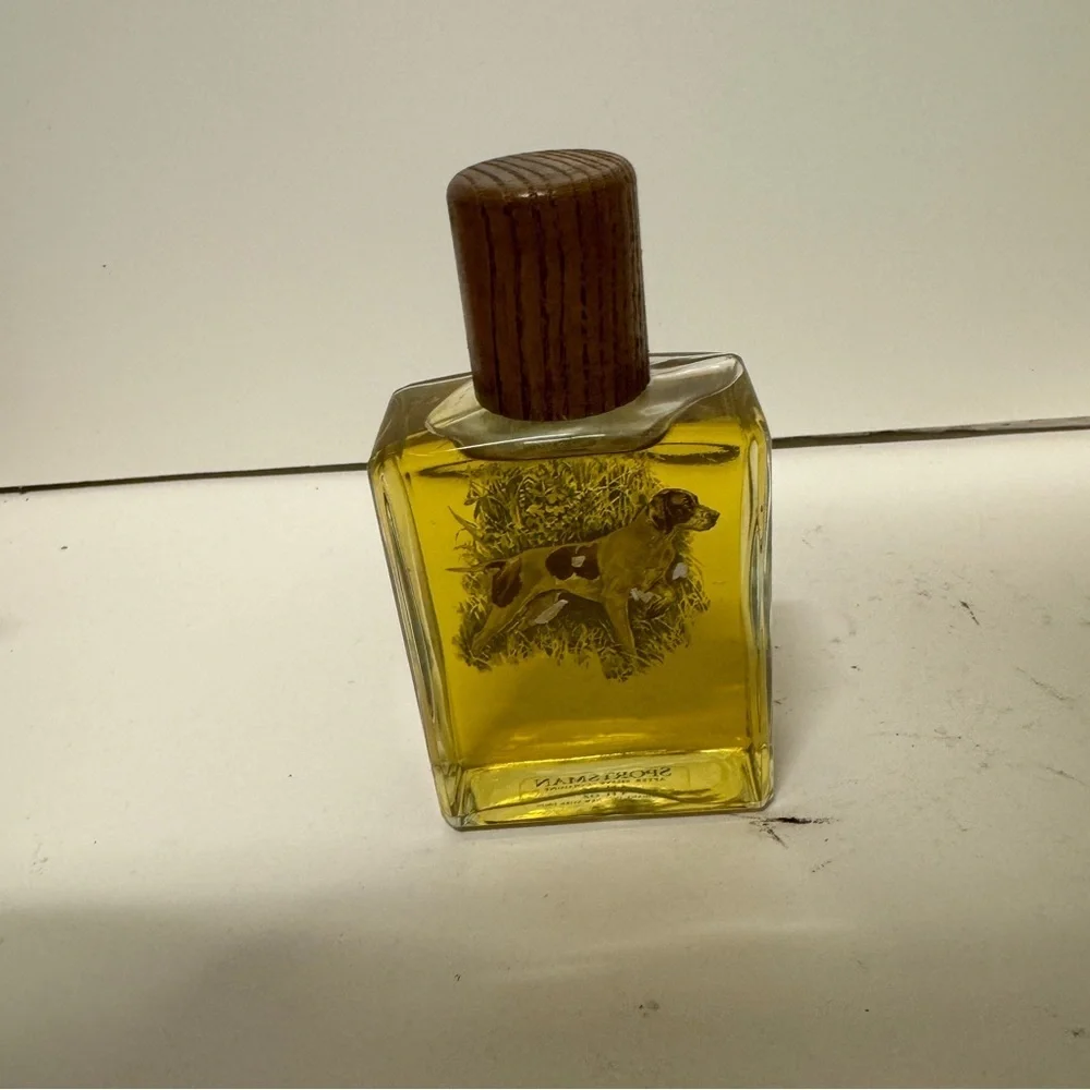 Vintage Sportsman Hound Dog Aftershave Cologne Houbigant New York 4 OZ